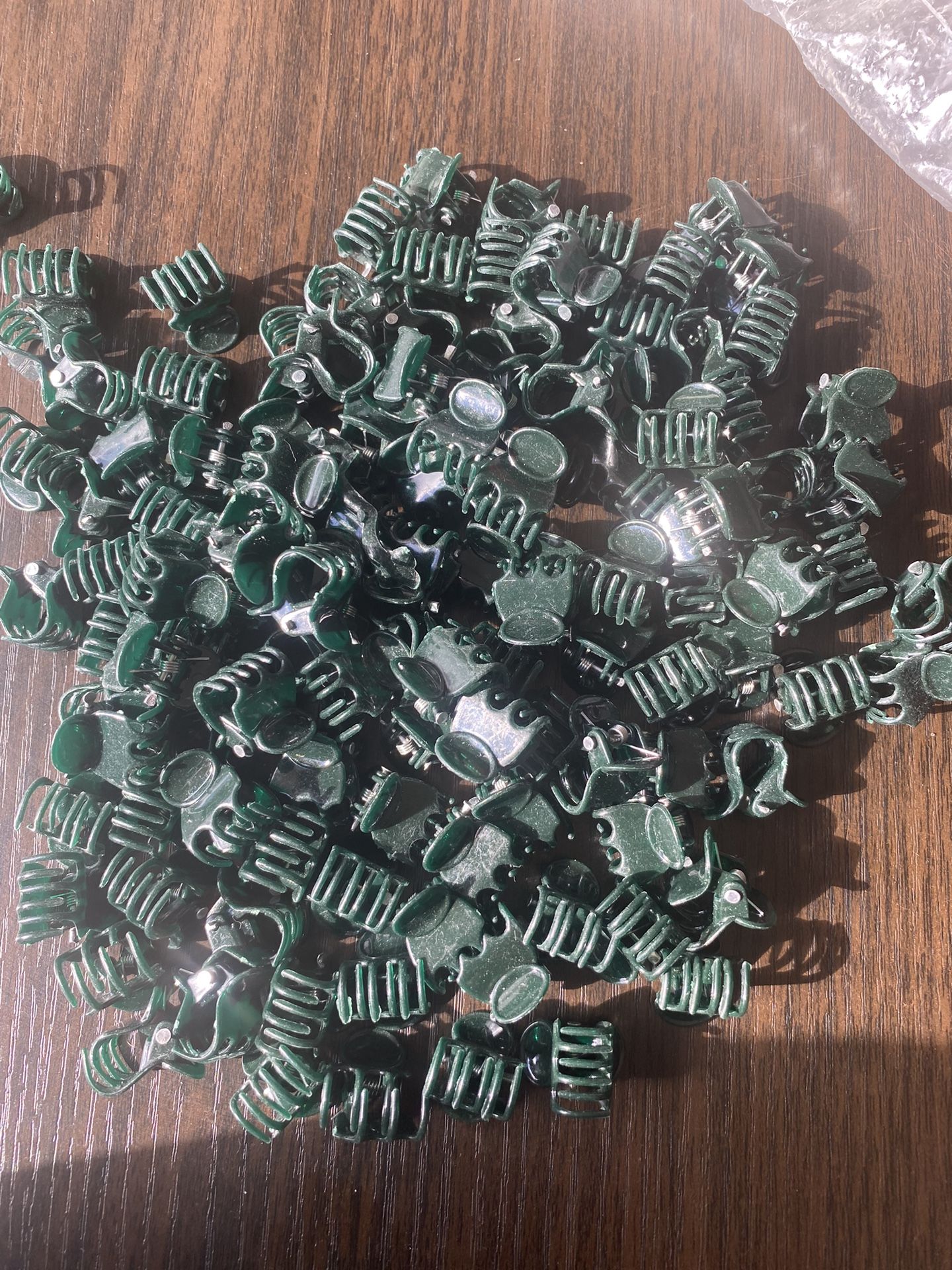 Forest green Mini Clips