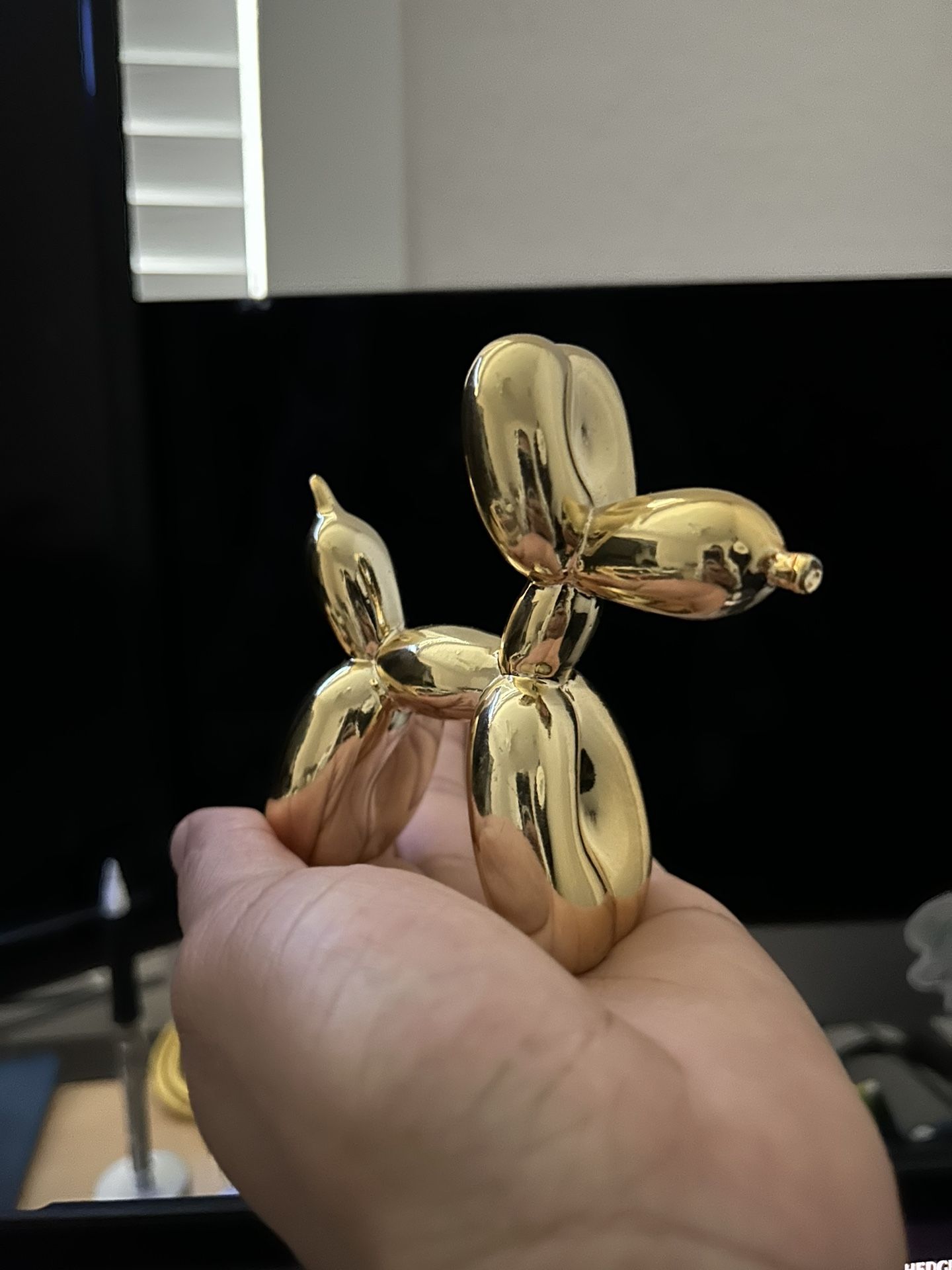 Jeff Koons Balloon Dog Paperweight Replica