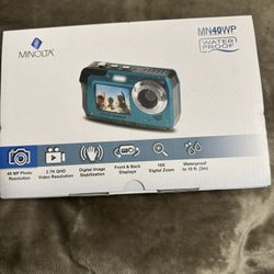 New Minolta Digital Waterproof Camera