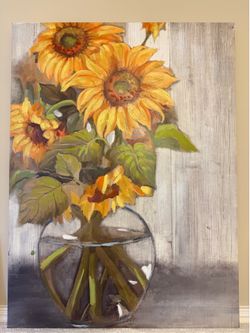 Sunflower painting