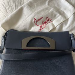 Christian Louboutin Medium Size Navy Blue 