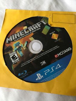 Minecraft ps4