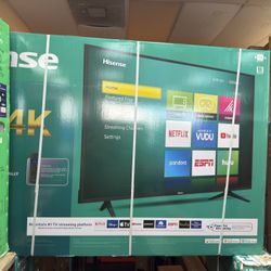 75”HISENSE ROKU SMART TV 4K