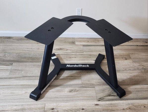 NordicTrack Adjustable Weight Plate Stand