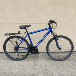 Diamondback 26" 21-Speed Mountain/Road Bike Hybrid - Front Suspension Shocks - Light 17" Frame - TUNED! - Comfort Seat - NEW Tubes - Rack (MSRP 380$)