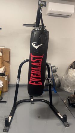 Punching bag with stand