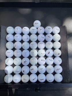 Golf balls - White