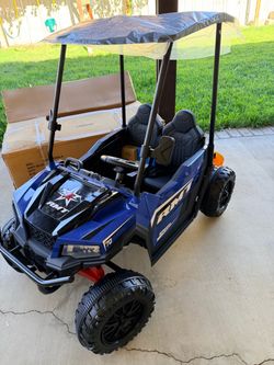24V Ride on Toy for Big Kid,Ride on Car 2 Seater w/Sun Shade & Shovel,4.5MPH,4WD Electric Car for Kids,Battery Car w/Remote,Kids Ride on Truck,3 Speed