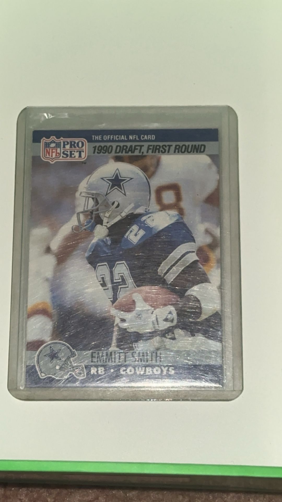 Emmitt smith rookie card 