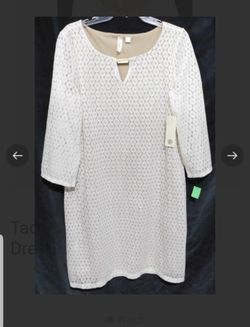 White Lace Dress - SZ LARGE