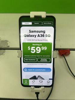Samsung A36 For Only $59.99 If You Switch To CRICKET @1405 Jupiter Rd Plano Tx