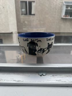 “Dog Person” bowl