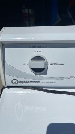 Speed queen gas dryer