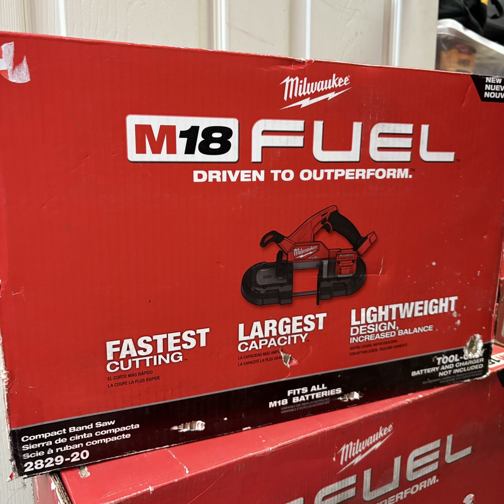 Milwaukee New Compact Band Saw 18M Fuel