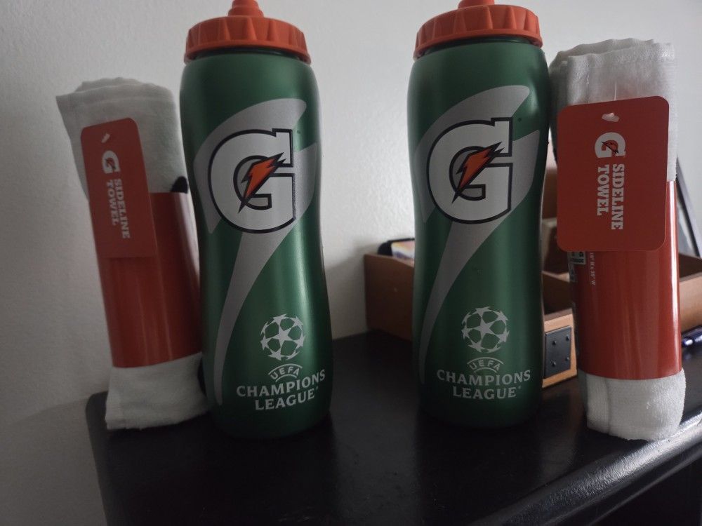 Water Bottle And Towel Gift Set Sports Gifts