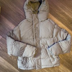 Trapstar Grey puffer Jacket size small