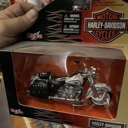 Collectible Harley Davidson Motorcycle In Box