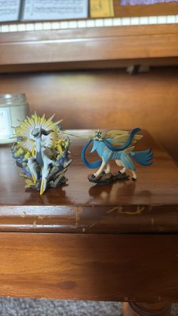 Two Pokémon figurines