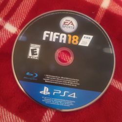 Like New FIFA 18  PS4 No Scratches 