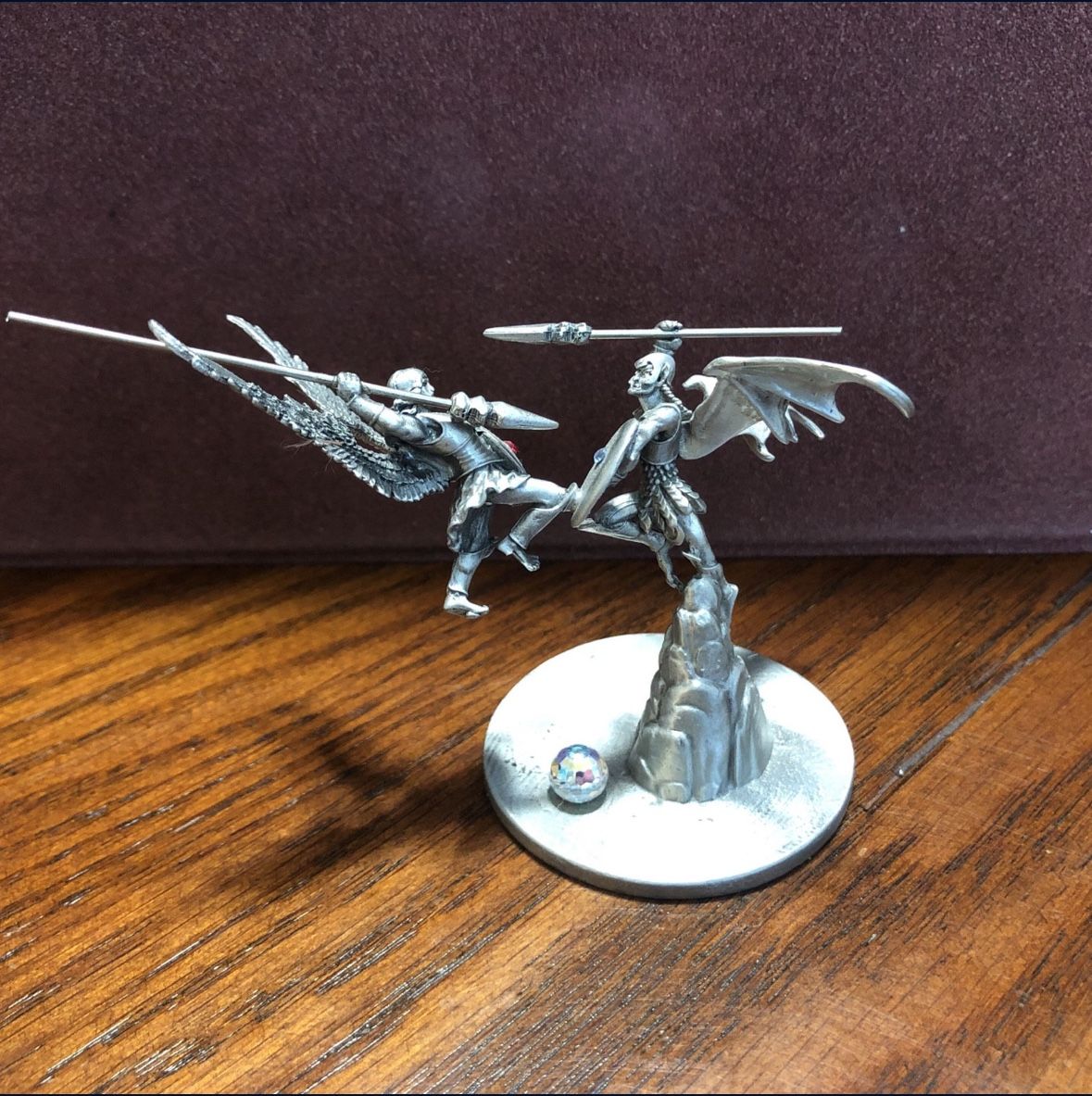 Pewter Angels/knights Rawcliffe