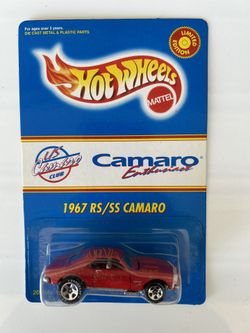Hot Wheels 1967 Camaro RS/SS US Camaro Club Chevy Enthusiast Limited Edition
