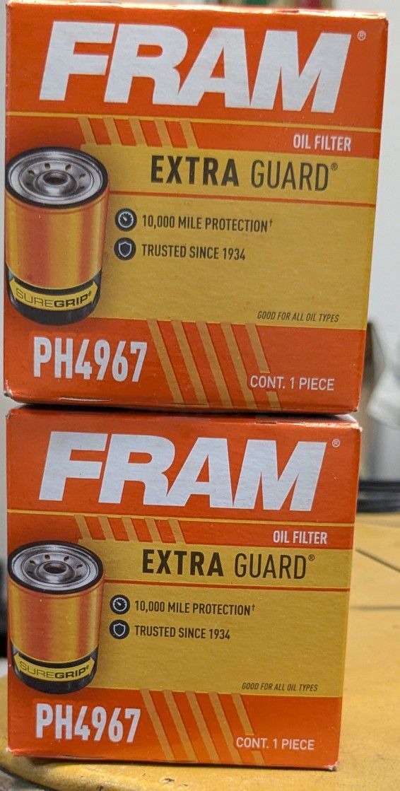 Fram Extra Guard Oil Filters PH4967