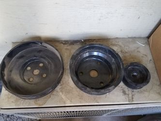 Chevy pulleys