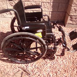 A Brand New Adult Wheelchair Black In Color