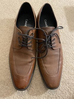 Men’s Calvin Klein Dress Shoes Brown Size 10.5