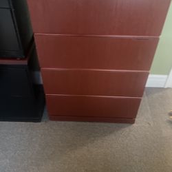 Wooden Filing Cabinet