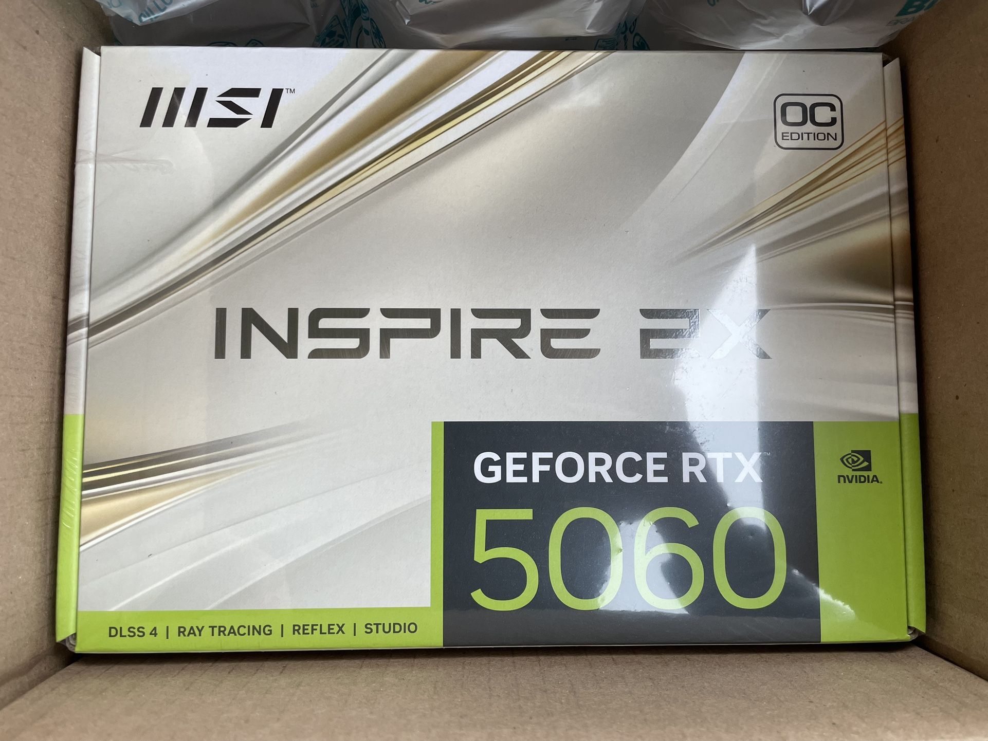 MSI INSPIRE GeForce RTX 5060 8GB 