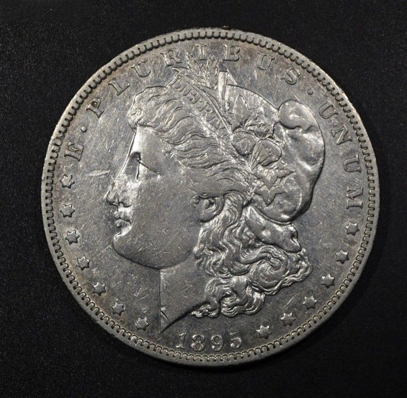 1895-O Morgan Silver Dollar