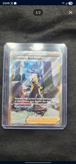 Cynthias ambition