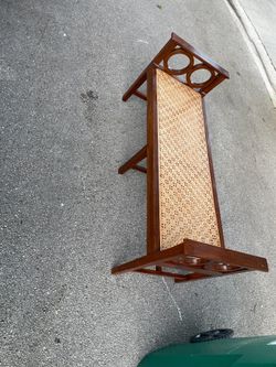 Wooden Bench READ