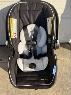 Graco SnugRide Lite LX Infant Car Seat + Base – Like New