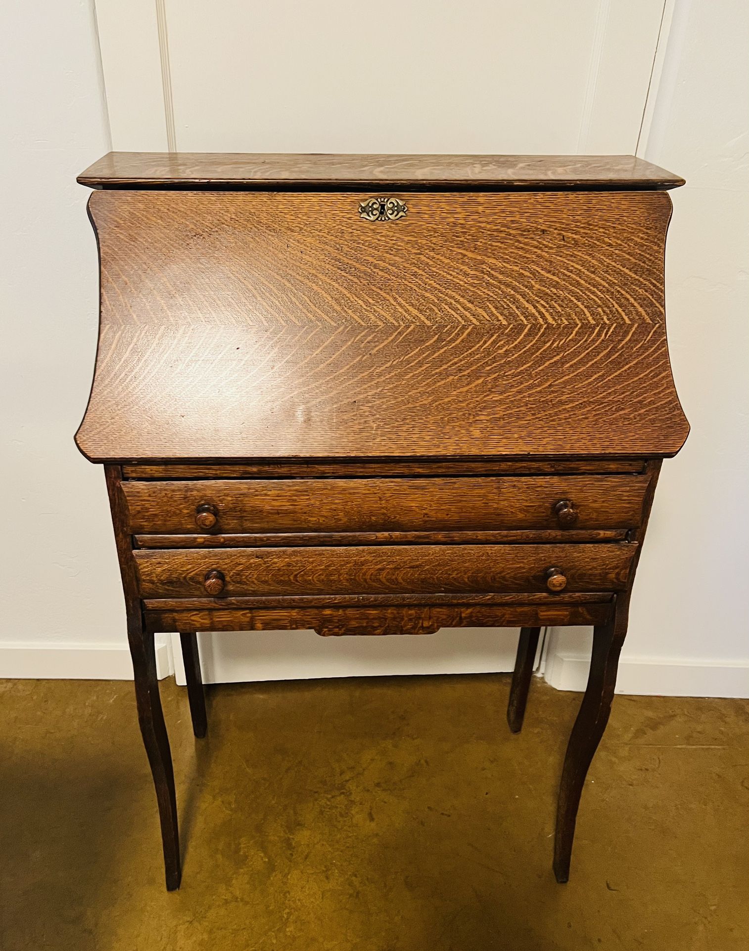 Vintage Antique Desk Wood 