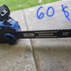 Kobalt Chainsaw