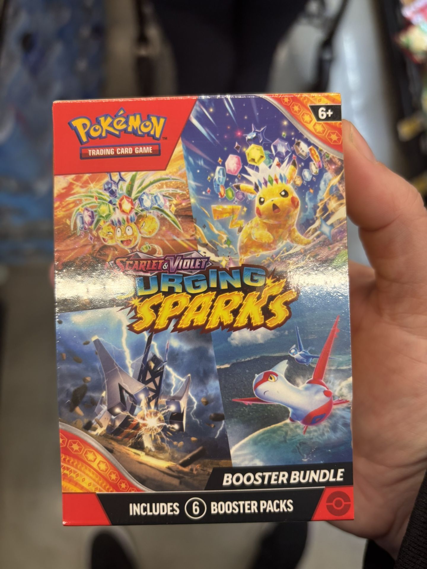 Surging Sparks Booster Bundle Pokemon 