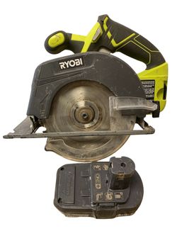 Ryobi 6 1/2" circular saw w/battery #32759