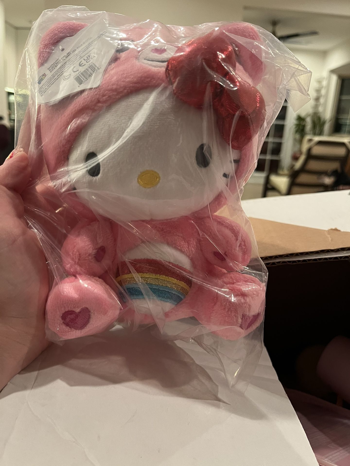 Hello Kitty Care Bear Plushie