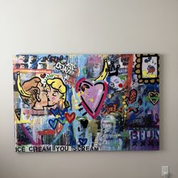 Wall Decor Canvas 72” X 48”