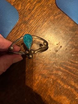 Vintage alpaca silver bracelet
