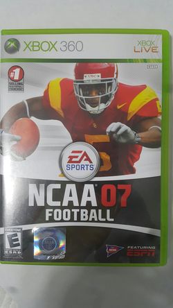 NCAA 07 FOOTBALL FOR XBOX 360