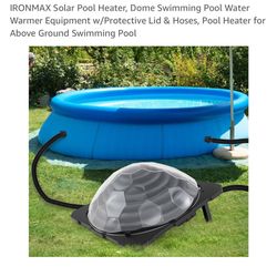 Solar Heater Pool Dome 