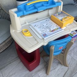 Kids Art Desk  Kids Desk Step 2