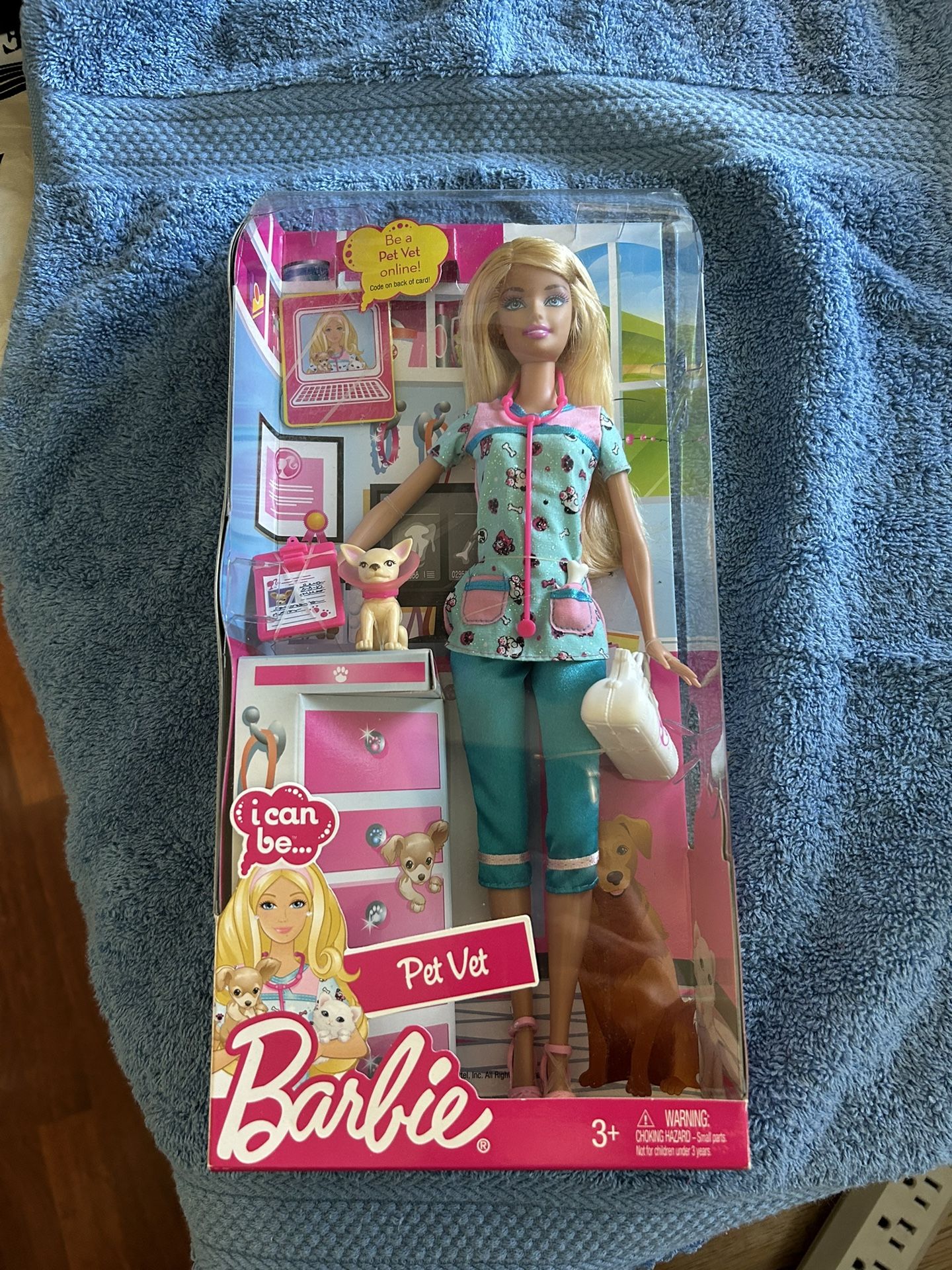 Pet Vet Barbie With Dog