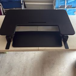 Monitor / Laptop Riser with Shelf – Adjustable Desk Stand