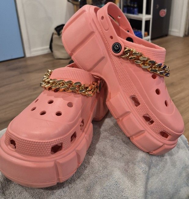 Pink Clogs