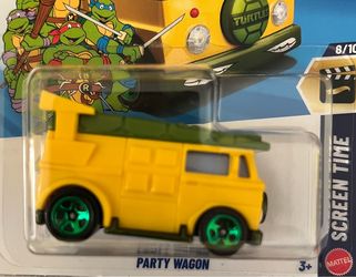 Hot Wheels Ninja Turtles Party Wagon
