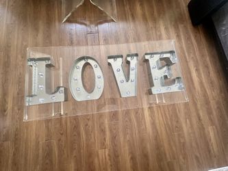 Silver Metal Marquee Letters 